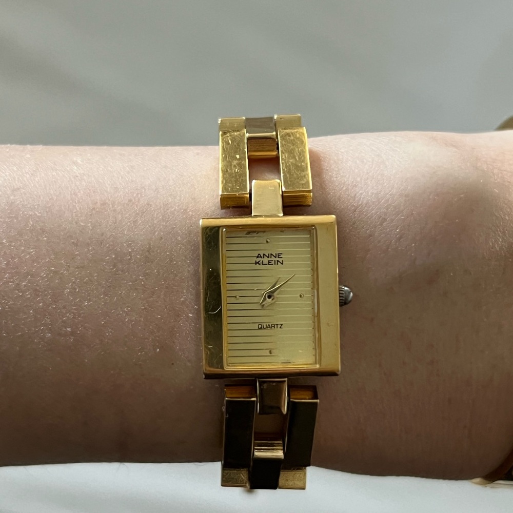 Anne Klein Gold tone watch
